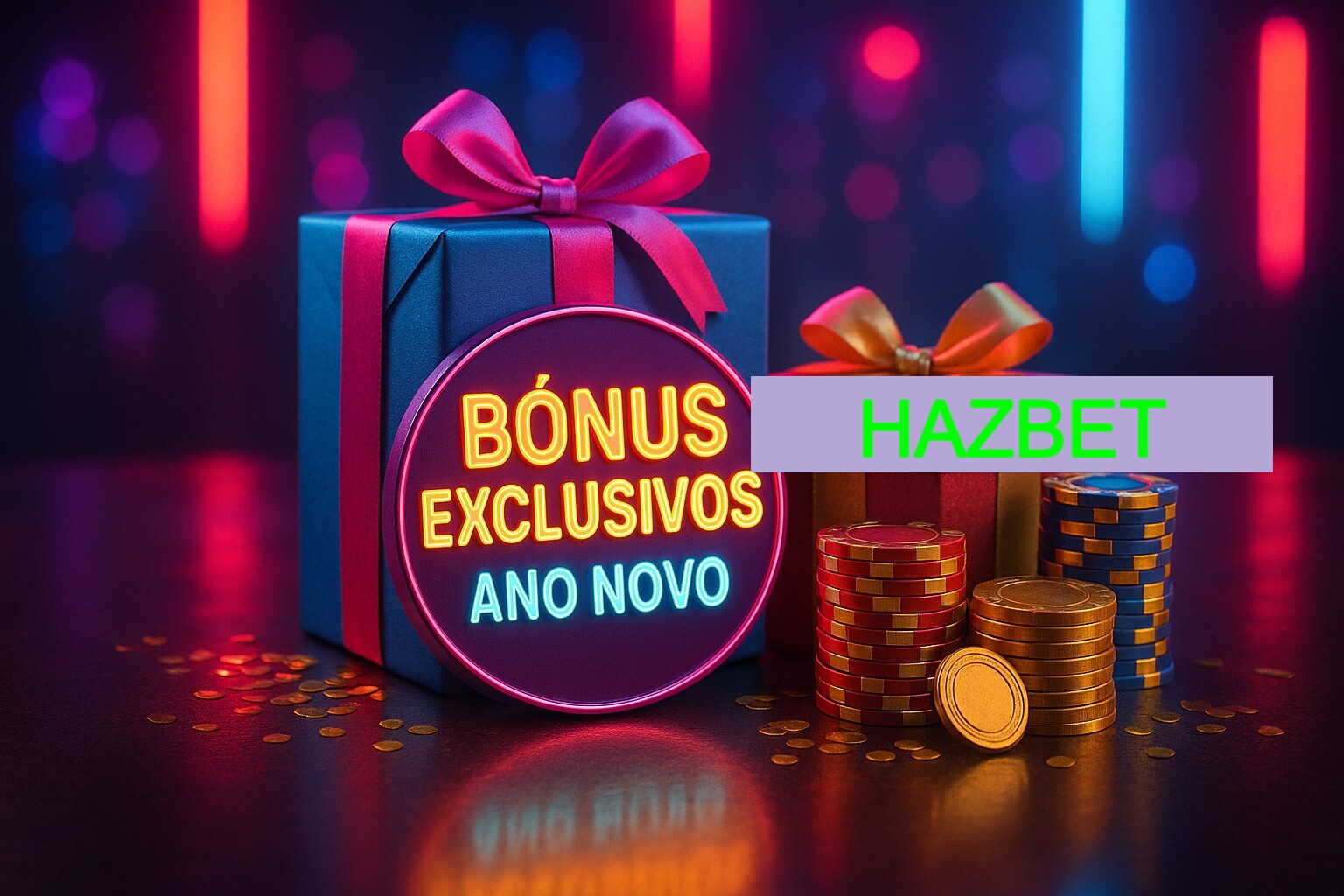 Promoções de Ano Novo no HAZBET